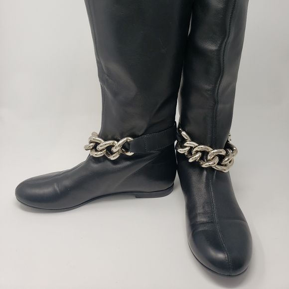 Giuseppe Zanotti Black Leather Calf Boots - Picture 5 of 14